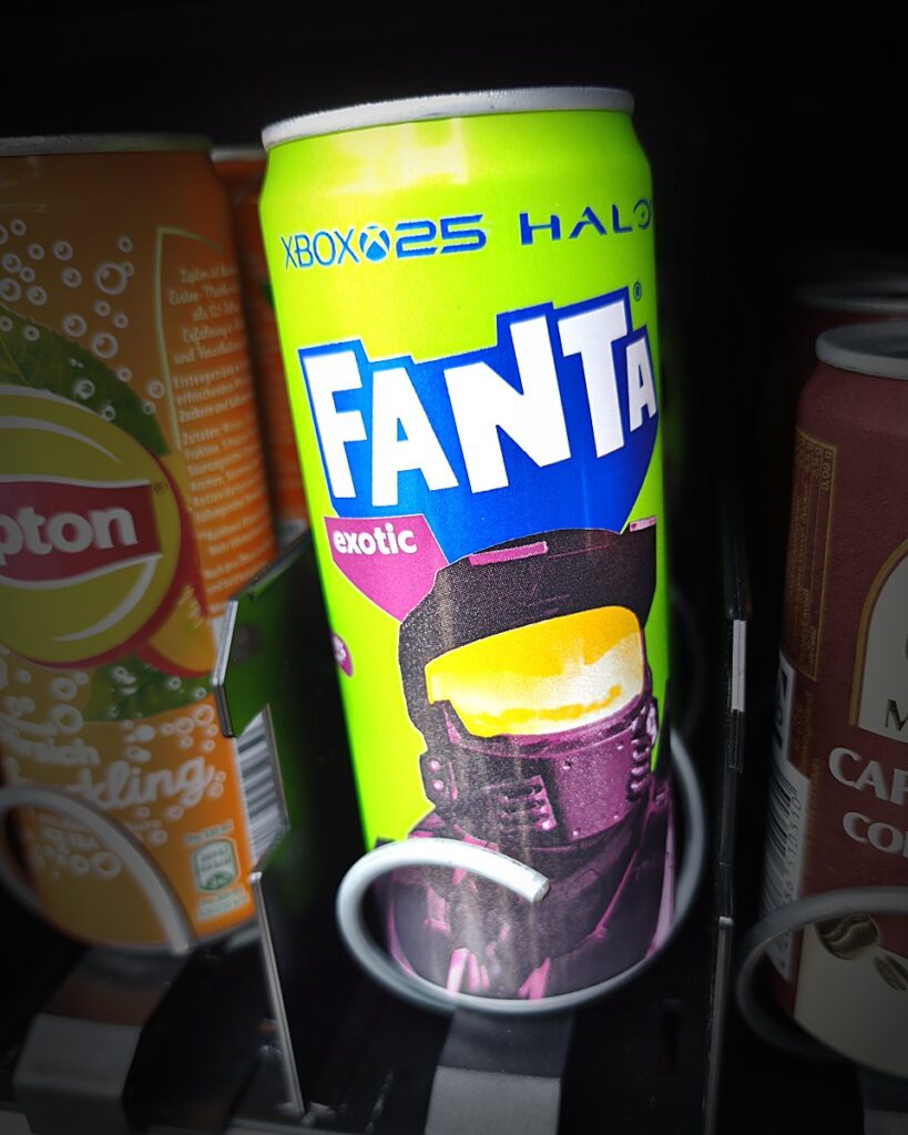 Fanta Exotic im Dorfkiosk-Automaten in Pfaffenweiler