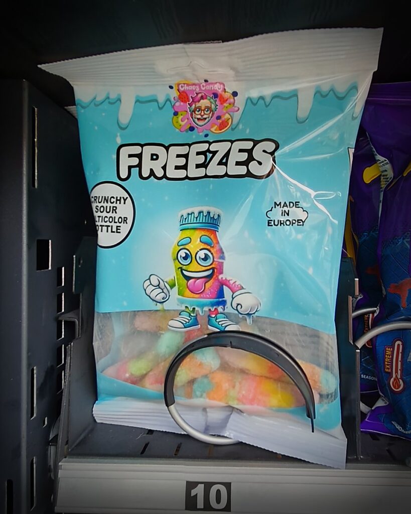 Freezes im Dorfkiosk-Automaten in Pfaffenweiler