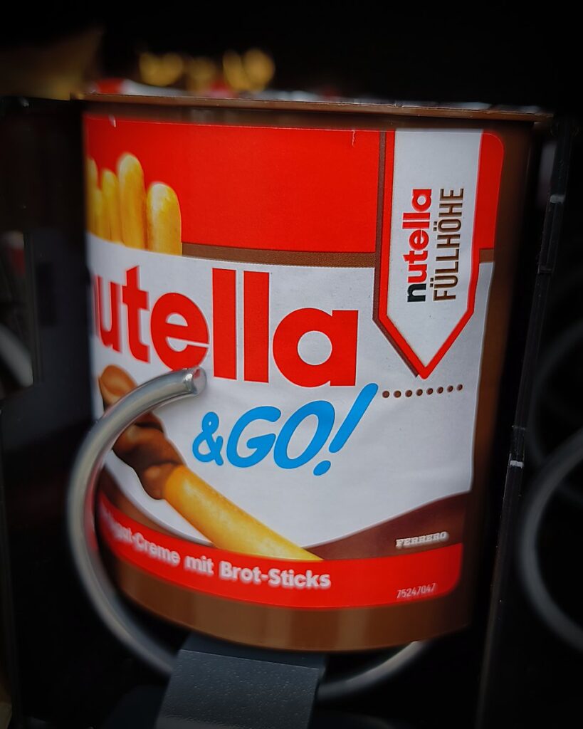 Nutella & GO im Dorfkiosk-Automaten in Pfaffenweiler